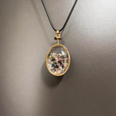 Vintage古着  Stones in the bottle项链