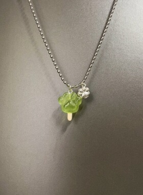 Vintage古着 Cat's claw ice cream项链