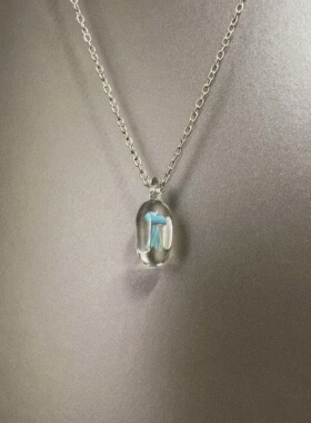 手工 Sea Dream Jellyfish项链