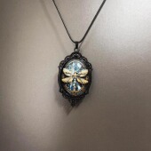 Vintage古着 Elegant dragonfly项链