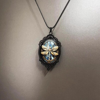 Vintage古着 Elegant dragonfly项链
