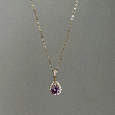 Vintage古着 Purple tears项链