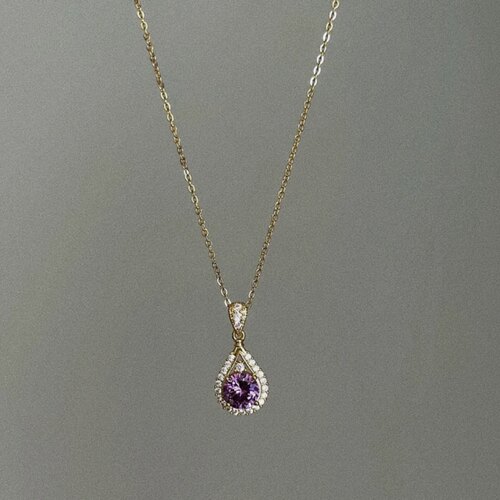 Vintage古着 Purple tears项链