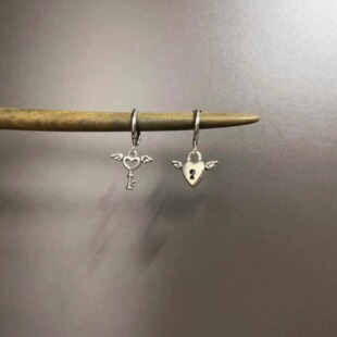 lock love耳饰 The Vintage古着