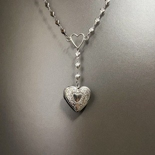 heart box项链 Secret Vintage古着