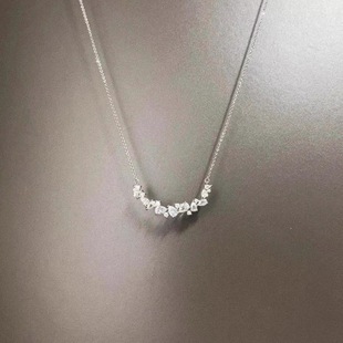 flower项链 wisteria Vintage古着 Zircon