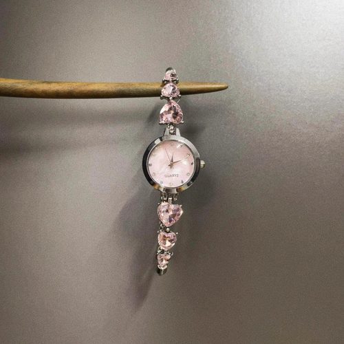 Vintage古着 Heart-shaped circle手表