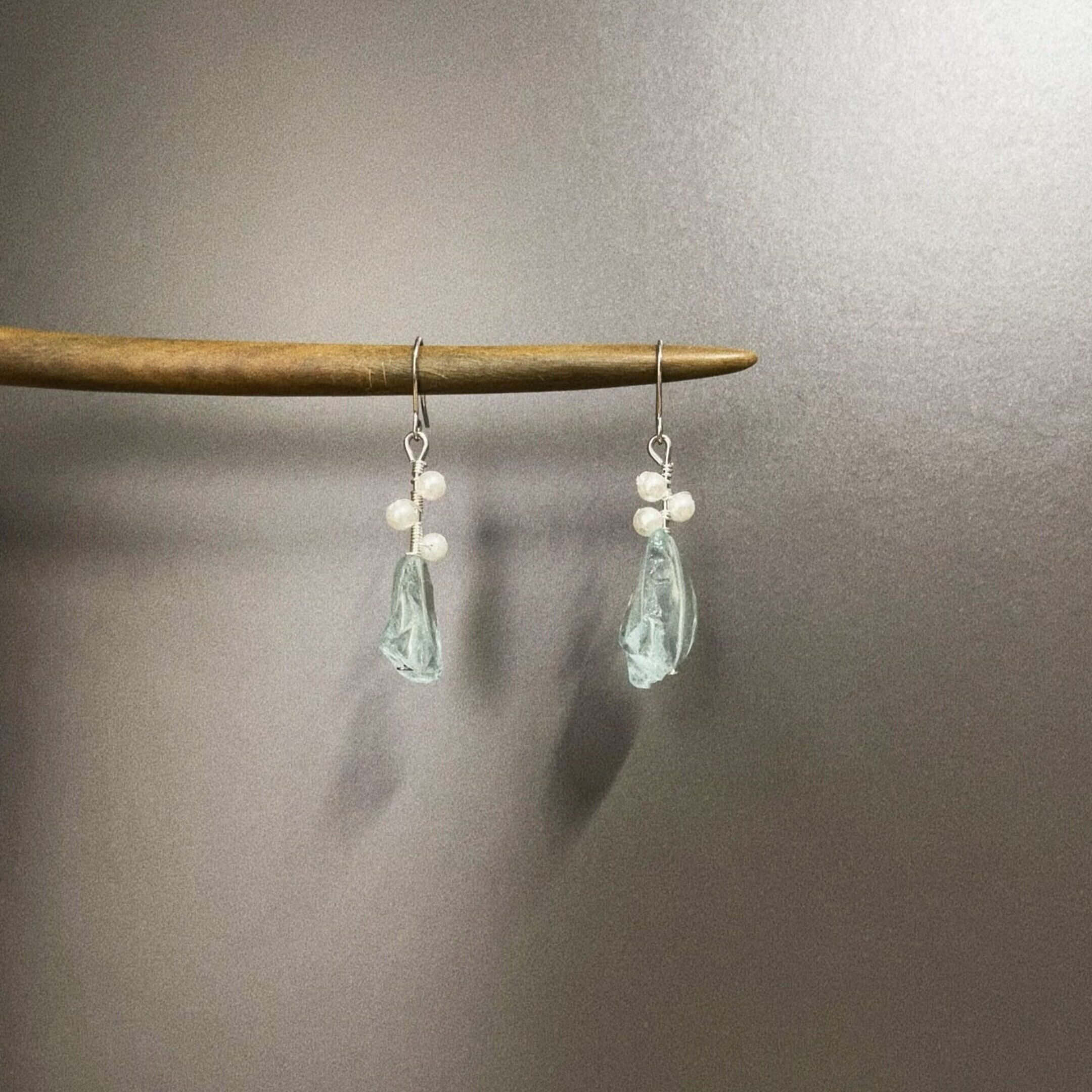 Vintage古着 Lakeside Whispers耳饰