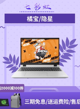 七彩虹隐星P15/16橘宝R15/R16 RTX4060 2024款电竞游戏笔记本电脑