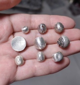 321 泰国清迈手工纯银拉丝手链项链配件diy材料散珠100元 包邮