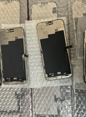 适用于苹果13原装屏幕XR 11总成12pm后压14promax液晶15PM换盖板