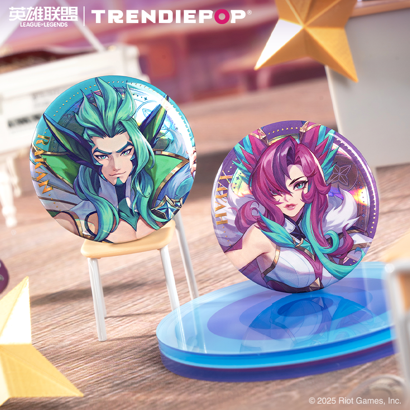 英雄联盟官谷子星之守护者马口铁