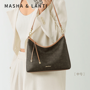 马莎兰缇HOBO腋下包包女式 轻奢小众高级斜挎托特大包 2025秋冬新款