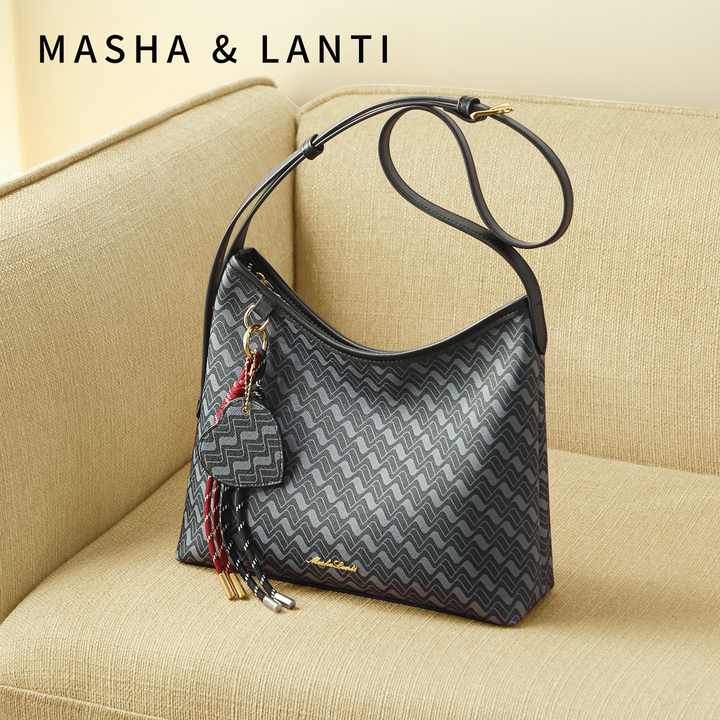 马莎兰缇高级感HOBO托特大包