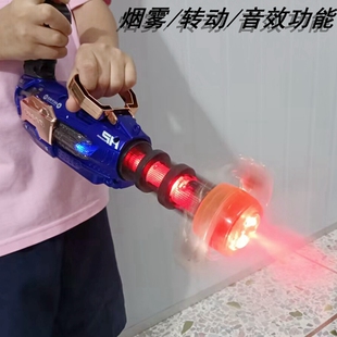 儿童加特林电动枪旋转炫酷喷雾灯光音效震动冲锋枪儿童节模型礼物