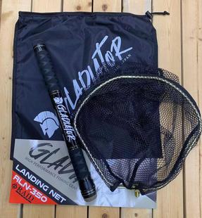 NET 日本进口 LANDING 全碳纤维天花板抄网 轻量化可伸缩 RAID