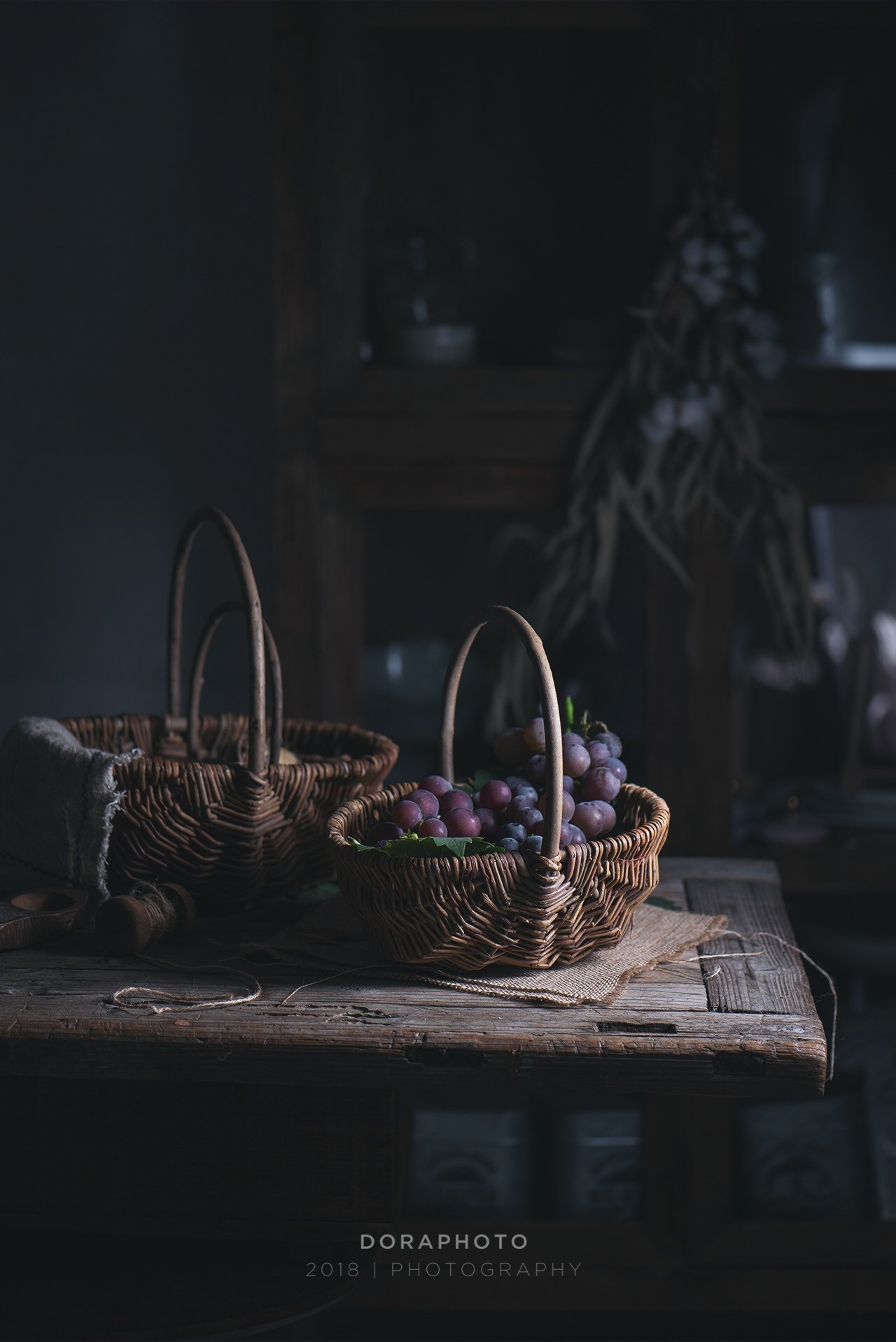 复古乡村风手工柳编提手篮三件套家居装饰花篮水果面包摄影道具,家居饰品,花篮,淘宝优惠券,粉丝福利购,淘宝优惠卷