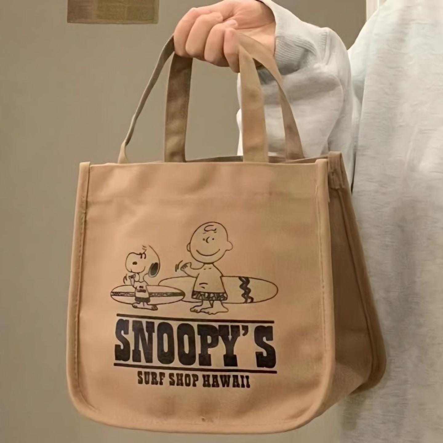 帆布袋日式便当包上班族饭盒袋子