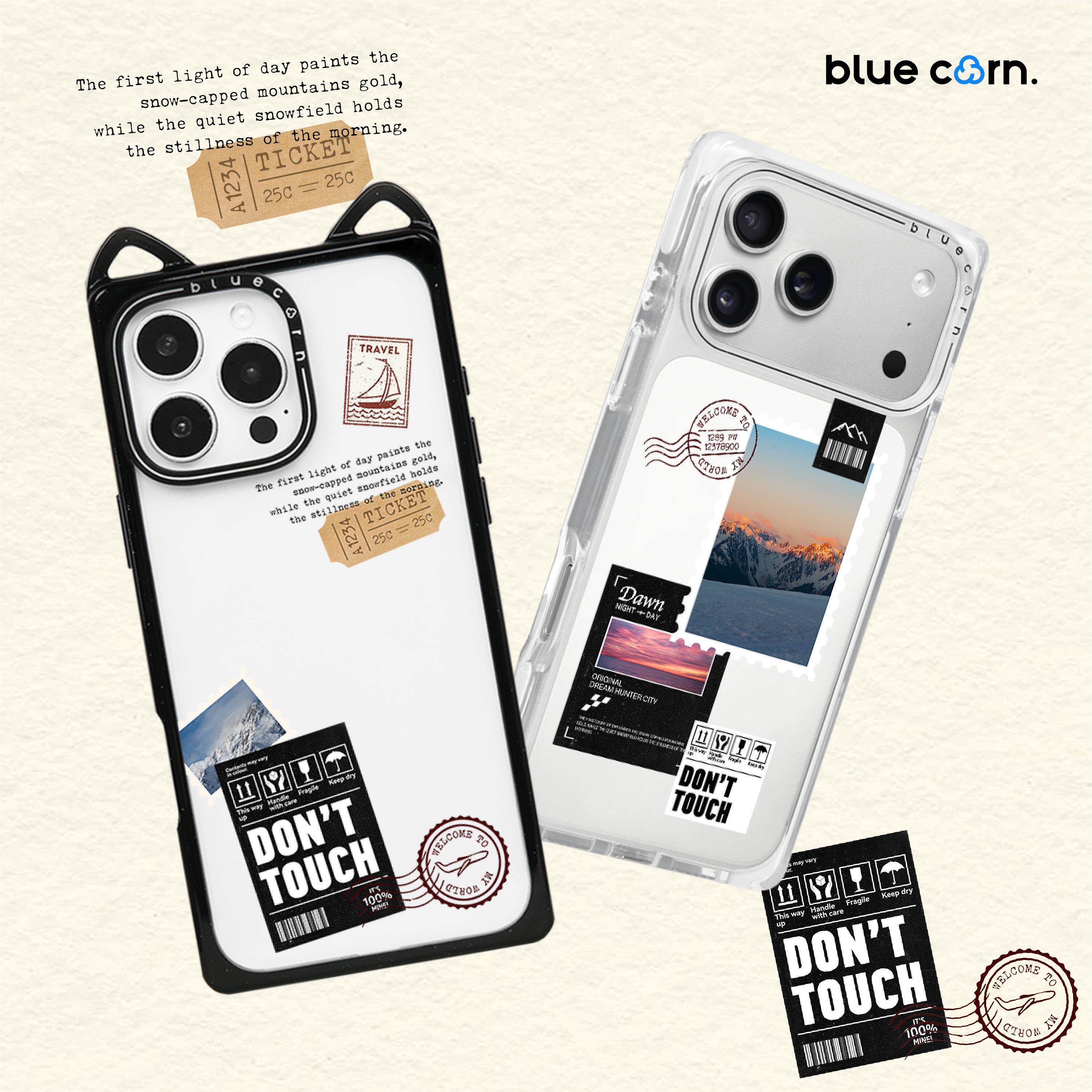 【bluecorn】蓝色苞米原创旅行邮记山川来信适用于iPhone 17/16/15PRO/MAX magsafe镜面磁吸防摔手机壳保护套