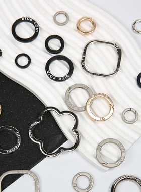 【bluecorn】蓝色苞米 弹簧圈合集多功能手机挂绳钥匙扣五金配件