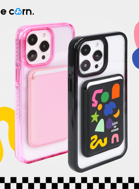 blue corn手机卡包皮质超薄磁吸通用卡套适用于magsafe苹果iPhone