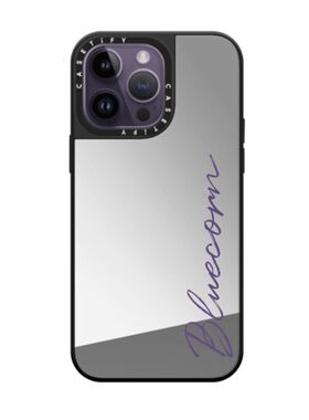 Casetify镜面定制名字字母DIY自定义设计个性不撞壳适用苹果iPhone 16/15/14/13/pro/max磁吸全包防摔手机壳