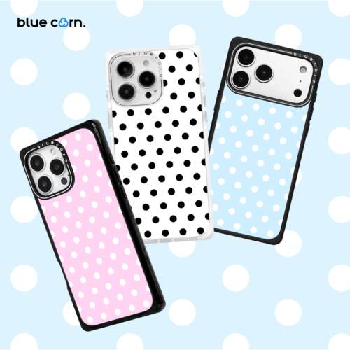 【bluecorn】蓝色苞米彩色波点合集适用于iPhone 17/16/15PRO/MAX magsafe 镜面磁吸全包磨砂满印防摔手机壳