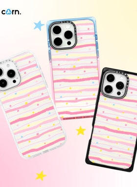 【bluecorn】蓝色苞米星星橘子海适用于iPhone 17/16/15 PRO MAX magsafe镜面磁吸防摔手机壳卡通全包保护套