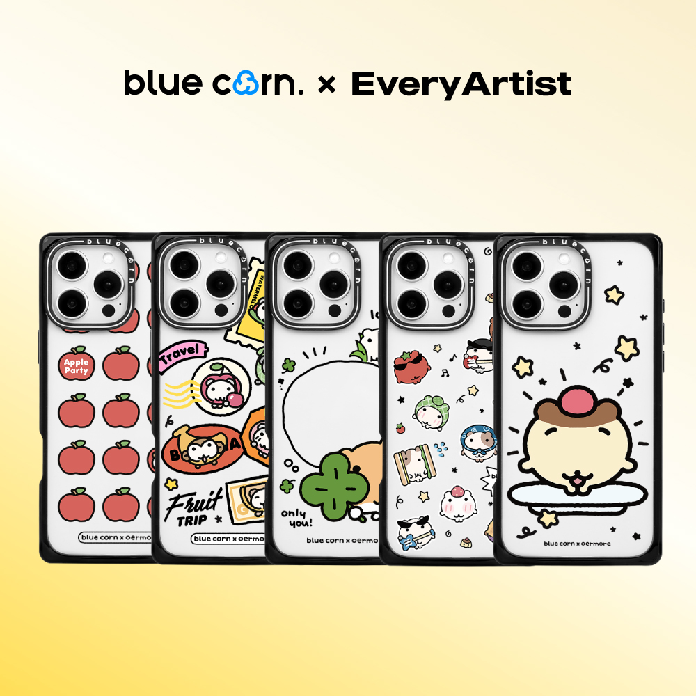 【bluecorn】蓝色苞米朱小仓联名合集适用于iPhone 17/16/15 PRO/MAX magsafe镜面磁吸防摔手机壳全包保护套