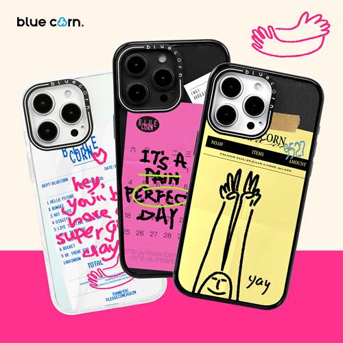 【bluecorn】蓝色苞米新款便签系列Greatday适用于iPhone17/16/15 PRO MAX magsafe镜面磁吸防摔手机壳保护套