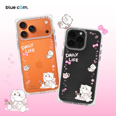 【bluecorn】蓝色苞米联名MIKKO慕斯猫相框适用于iPhone 17/16/15PRO/MAX magsafe 镜面磁吸防摔手机壳保护套