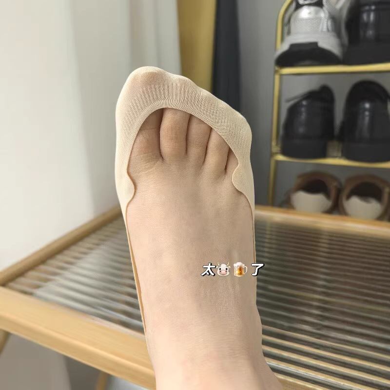 隐形船袜女夏季薄款浅口不掉跟