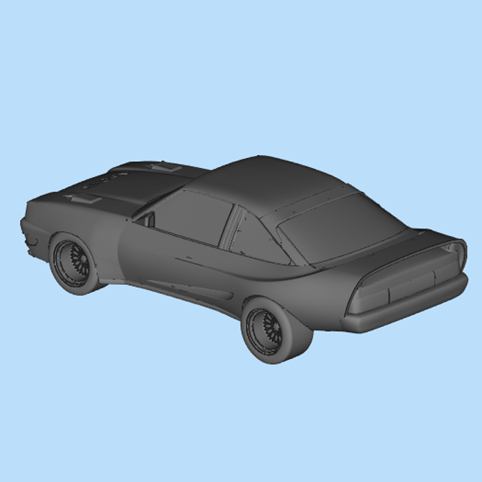 欧宝曼塔汽车模型01201119三维图纸（STL格式）