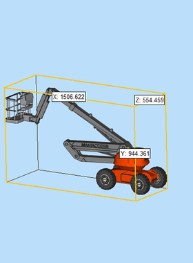 工程举升车 3D模型01210529三维图纸（STL格式）