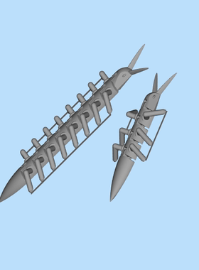 可以活动的毛毛虫01201012三维图纸（STL格式）