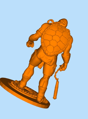 忍者神龟拆件版01200906三维图纸（STL格式）