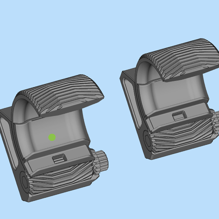 STL带齿轮的手机支架0120251211三维图纸(STL格式)