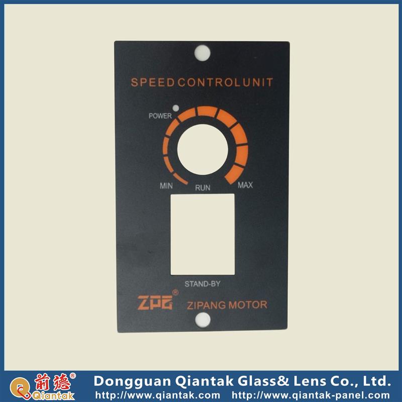 工厂打样批量供应PC面贴PVC丝印面板数控器UPC显示面板