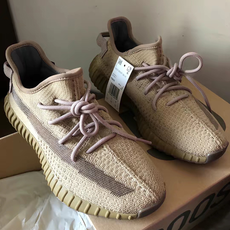 莆田奢椰子350地球棕男鞋