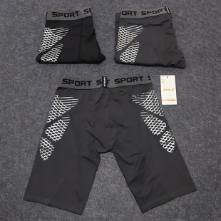 AIPEILEI速干短裤 健身搏击瑜伽跑步田径马拉松打底高弹力速干排汗