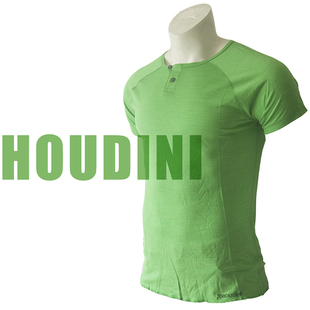 立陶宛产 北欧HOUDINI美利奴 蚕丝 混纺 短袖速干T恤290564