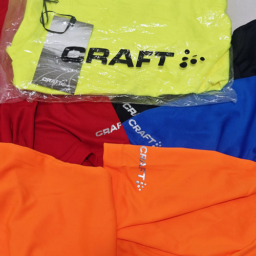 craft 1908608男款款圆领速干排汗基础款运动跑步健身短袖体恤