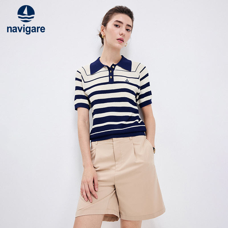 意大利小帆船夏季短袖polo衫
