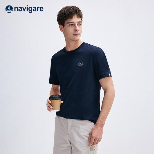 Navigare基础款凉感短袖T恤