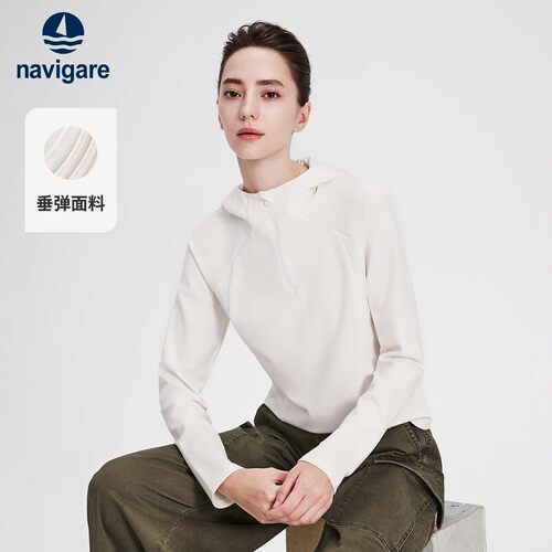 Navigare户外连帽插肩袖卫衣