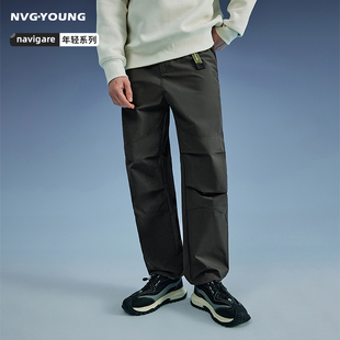 伞兵裤 Navigare意大利小帆船防水户外休闲裤 宽松工装 新款 男春秋季