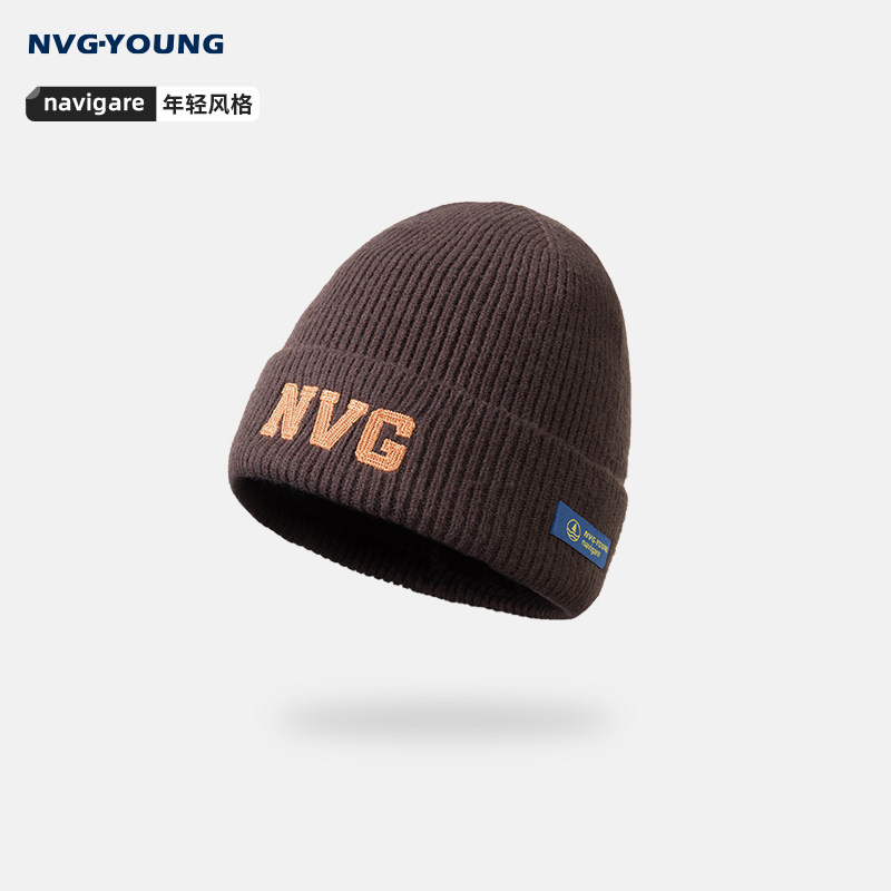 [羊毛]Navigare意大利小帆船冬季美拉德帽子男新款保暖针织毛线帽,服饰配件/皮带/帽子/围巾,帽子,淘宝优惠券,粉丝福利购,淘宝优惠卷
