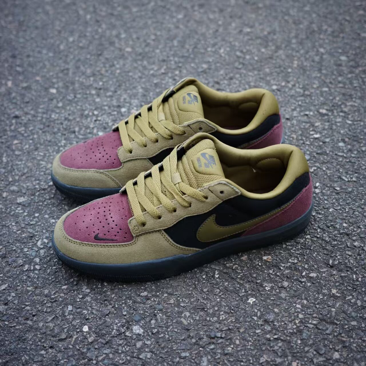 Nike SB Force 58耐克翻毛皮防滑舒适透气休闲百搭板鞋DV5477-008