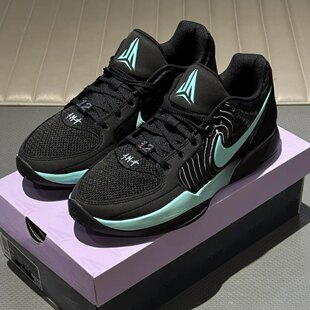 Nike/耐克 Ja 2 黑绿色 莫兰特二代 低帮实战篮球鞋 FD7327-003