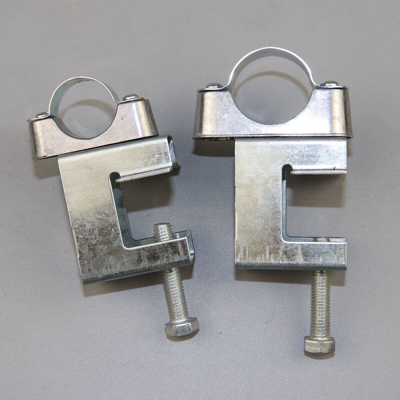 铁皮老虎卡 钢结构固定管卡夹子 离墙码 KBG电线管固定吊卡